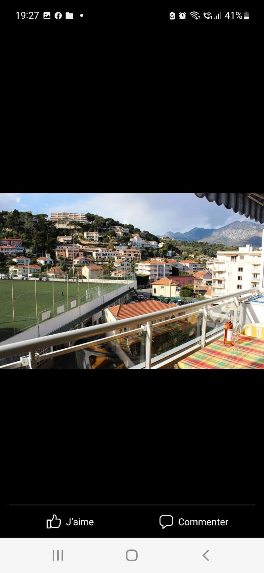 Studio Mer Montagne Leilighet Roquebrune-Cap-Martin Eksteriør bilde